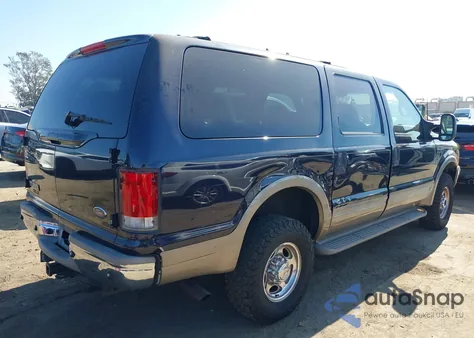 2001 Ford Excursion Limited from USA, damaged, VIN 1FMNU43S21EC12820